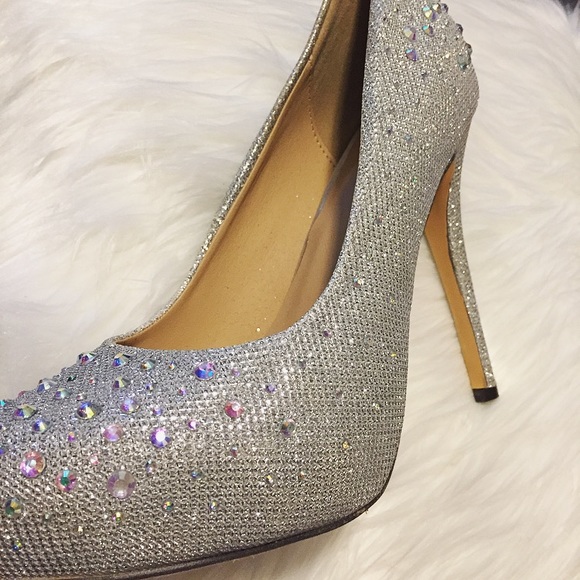 Celeste Rhinestone Pumps 💎 - Picture 4 of 7